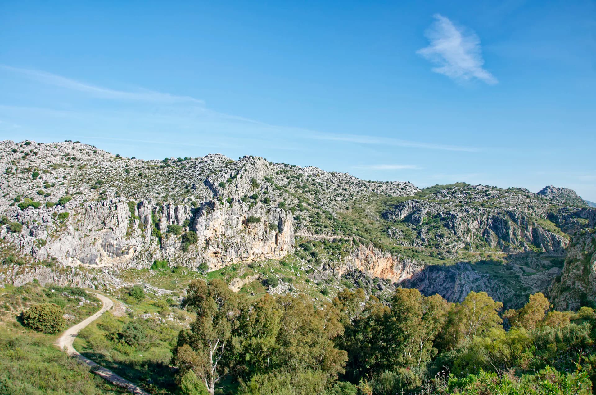 Paisaje de Sierra de Grazalema